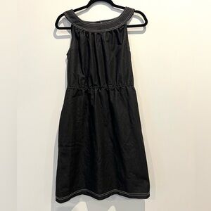 Emma & Michele Black Denim Sleeveless Dress Size 8